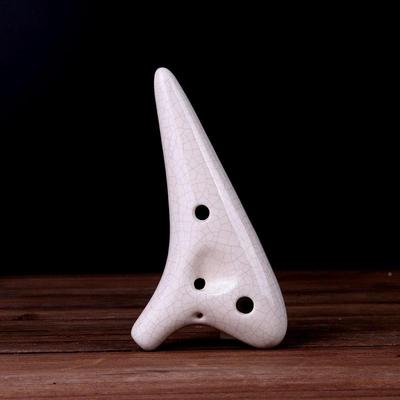 高SC调陶笛12孔民族乐初学器学十二孔陶教MAZ笛音送配件厂家