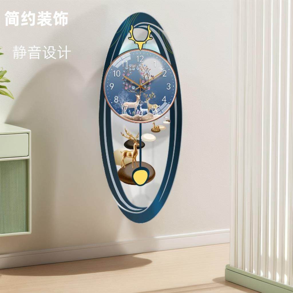 时尚创意网钟红挂家钟挂墙用挂2ADC08025新表款现代轻奢时钟