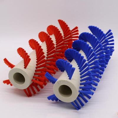 厂家供应毛刷辊尼龙丝毛刷辊洗清加EUI机毛刷光除锈抛滚刷可工定