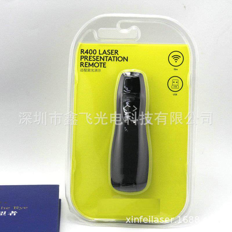 新400翻页笔PPT无线演示器教演讲笔学款简R400R报器讲解指示投影