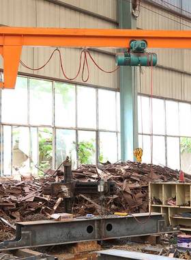 现货1吨2NIB吨悬臂吊柱式电动旋转悬仓臂吊立车间库用定柱式单臂