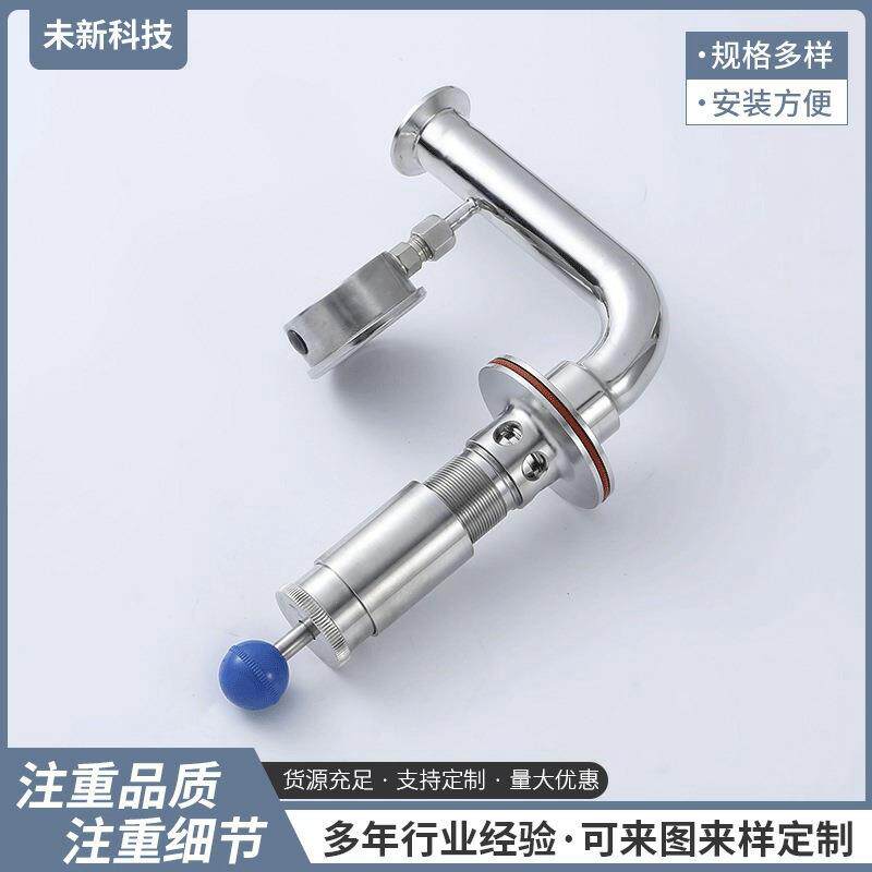 通不锈钢自动排阀快装直式排NTM气阀直单向气动排气阀厂家气供