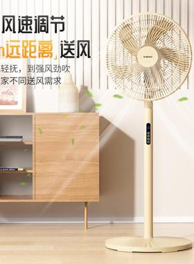家现货电16寸电风扇家用落摇地扇厂头遥控款低79243音宿舍立式风