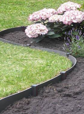 仿石园林护栏围P塑料篱P笆厂HX1101B插地栅栏拼田园花园园艺草地