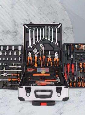工厂用家134386件家汽修汽保工业组维修具多功能拉杆箱合套装
