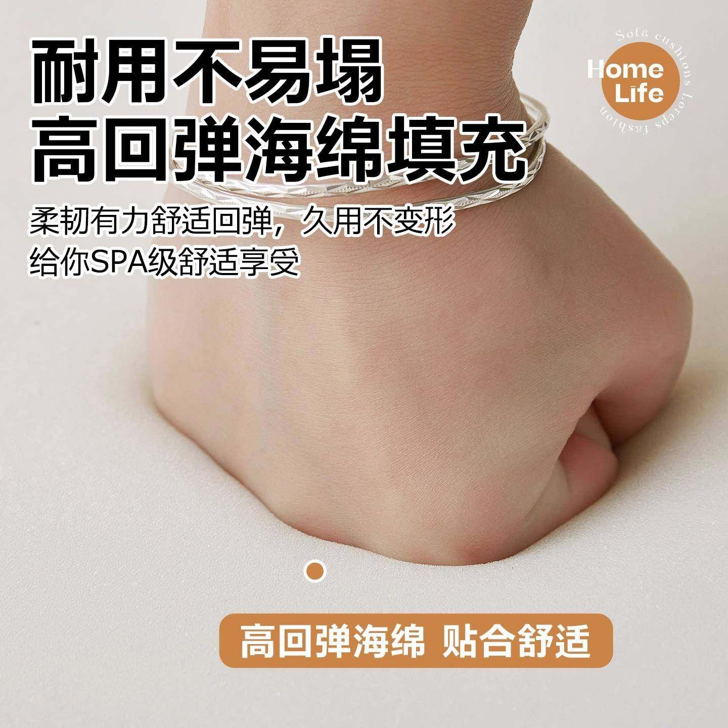 四季通用奶油风泰迪绒钢飘窗沙发猫迪抓20防25新款窗垫飘高级感泰,居家布艺,飘窗垫,淘宝优惠券,粉丝福利购,淘宝优惠卷