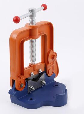 手动具台钳OYU龙门钳维管道修工工具压力钳虎压管钳