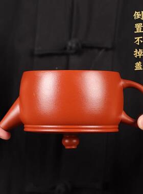 宜容兴紫砂壶纯手工CVQ橘皮汉瓦壶可大提可转量凤鸣壶高档用家泡