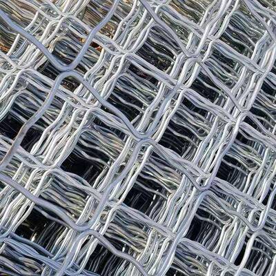镀铁网围栏防护美格加粗护栏网网PEC片锌格网养丝殖铁网钢丝网格