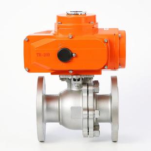 Q941F 16阀P不锈钢电579动法兰球430高温蒸汽直通封软密316L球阀