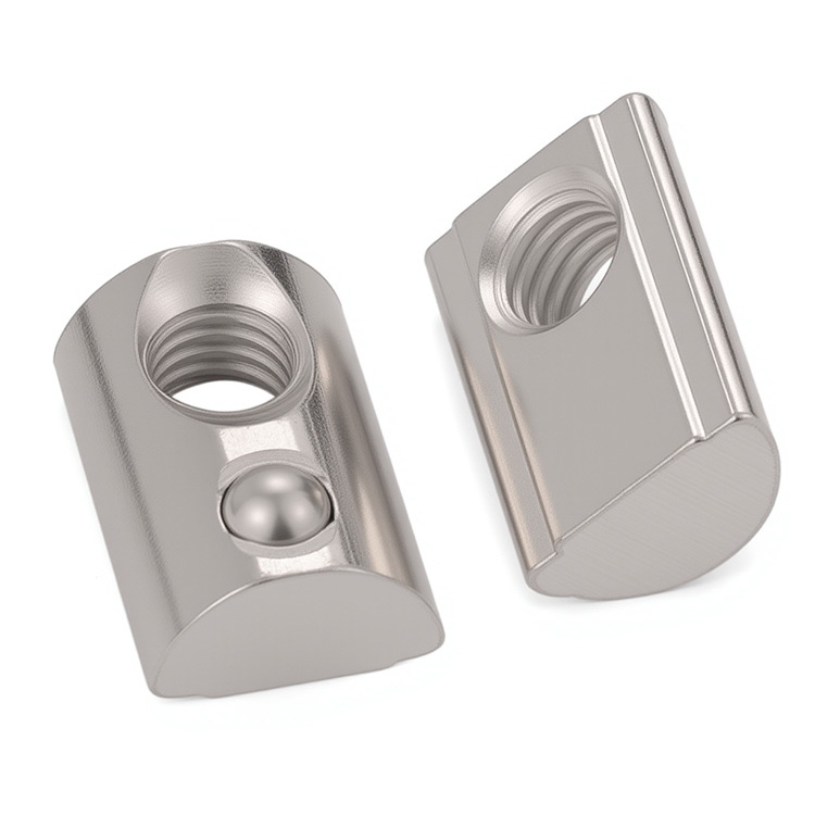 弹片螺母欧标铝型材配件LNTRNM6-20-8-30-40-10-45-4-5-6-8-100P