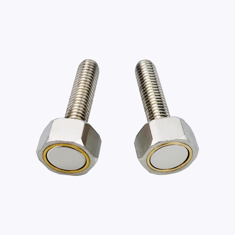 外六角螺栓强力耐热带座磁铁HXUB/HXUBN3/4/5/6/8/10-10/15/20/25