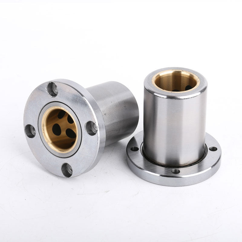 MI思米MFMS6 8 10 12 13 16 20 25 30 直线轴承带圆法兰石墨铜套