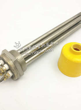 DN40水箱工程电加热棒一寸半大功率发热管220V380V6/9/12kw油锅炉