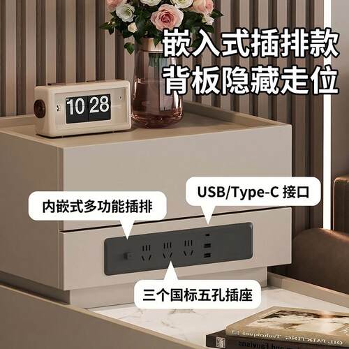 沙发BJ025边柜侧柜移动边边几茶2几026新客厅实款木小桌子置物架
