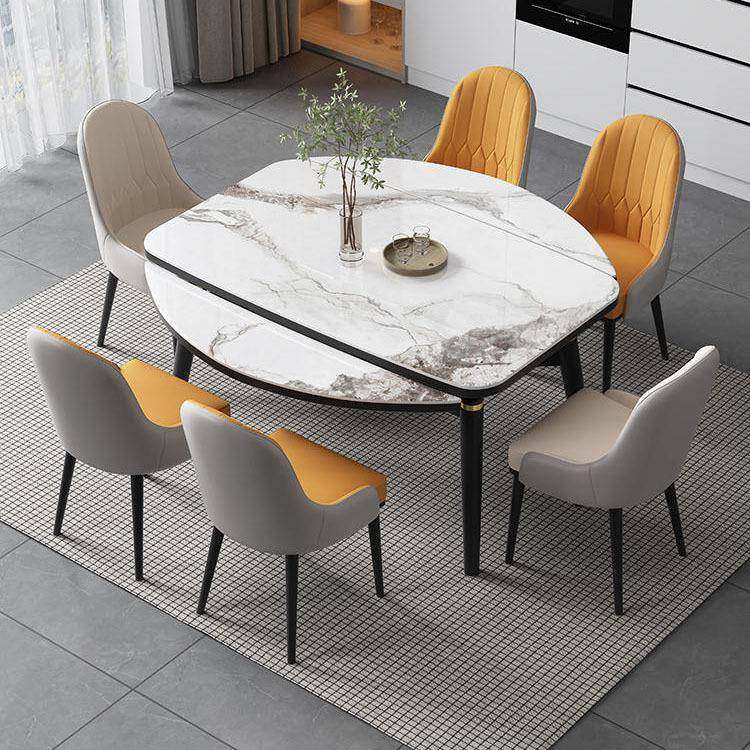 意式轻奢岩板圆餐桌椅组合伸缩折叠家用实木方形现代简约家用饭桌,电子元器件市场,其它元器件,淘宝优惠券,粉丝福利购,淘宝优惠卷