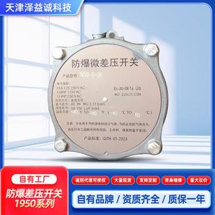 厂家热销1950-0-2F系列压差开关 防爆微差压开关报警压力开关直销