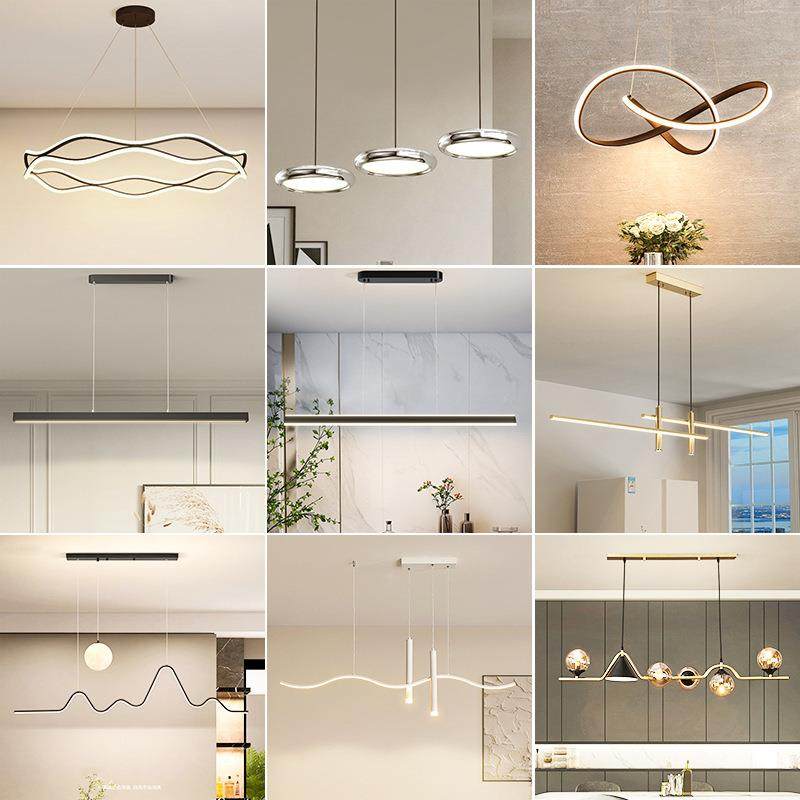 餐厅灯吊灯一字型极简网红2025新款现代简约大气吧台饭厅中山灯具,电子元器件市场,其它元器件,淘宝优惠券,粉丝福利购,淘宝优惠卷