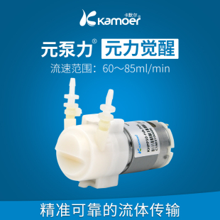 卡默尔蠕动泵12v微型水泵配件自吸泵迷你循环小泵小型电动抽水泵