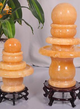 透光流水球中号圆球礼品喷泉球流水石材开业假山摆件装饰客厅转动