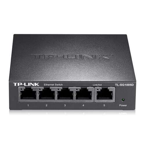 TP-LINK TL-SG1005D全千兆非网管交换机 5口桌面型即插即用