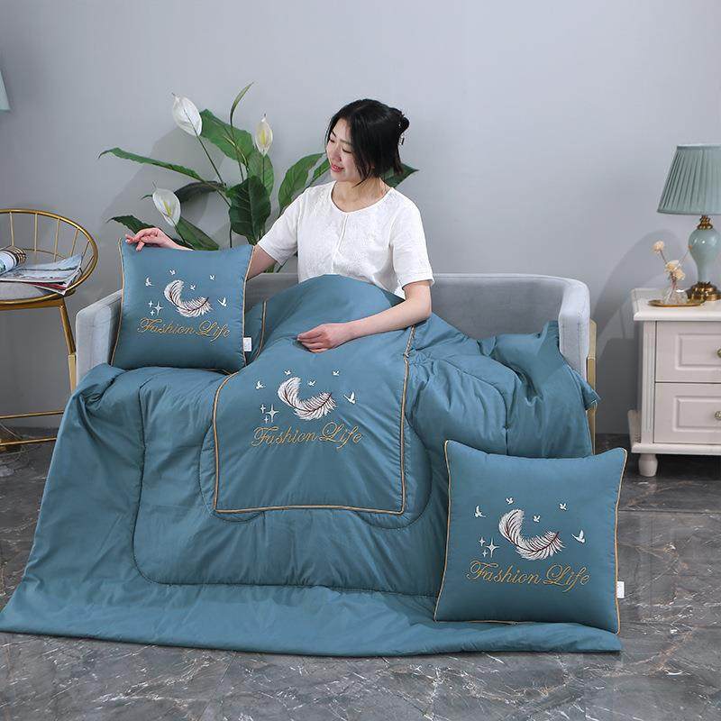 2024新款13372全棉简约羽毛靠垫被多功能抱枕被 40*40cm 简约羽毛,鲜花速递/花卉仿真/绿植园艺,割草机/草坪机,淘宝优惠券,粉丝福利购,淘宝优惠卷