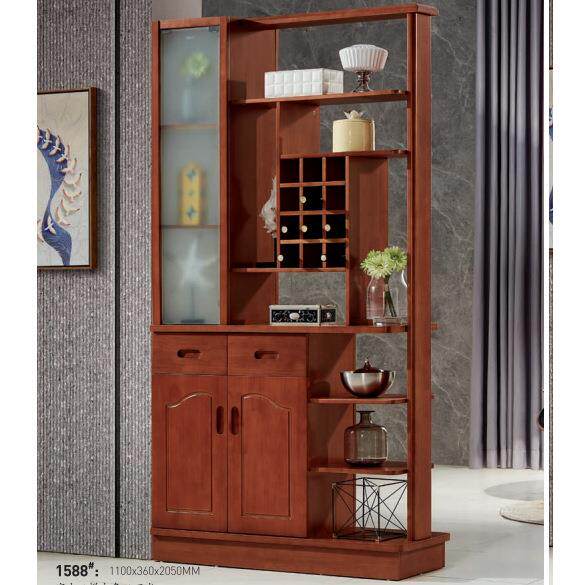 入户带鱼缸玄关柜酒柜隔断双面间厅柜客厅玄关隔断柜门厅柜屏风柜