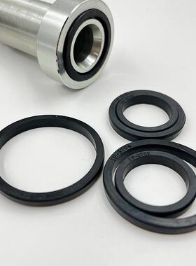 O型圈CACAT3702/高T特加厚丁法兰方型密封圈黑色耐温晴橡卡胶