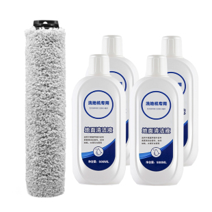 适配意威龙洗地机地面清洁液地板清洁剂Y 002滚刷滤芯网配件