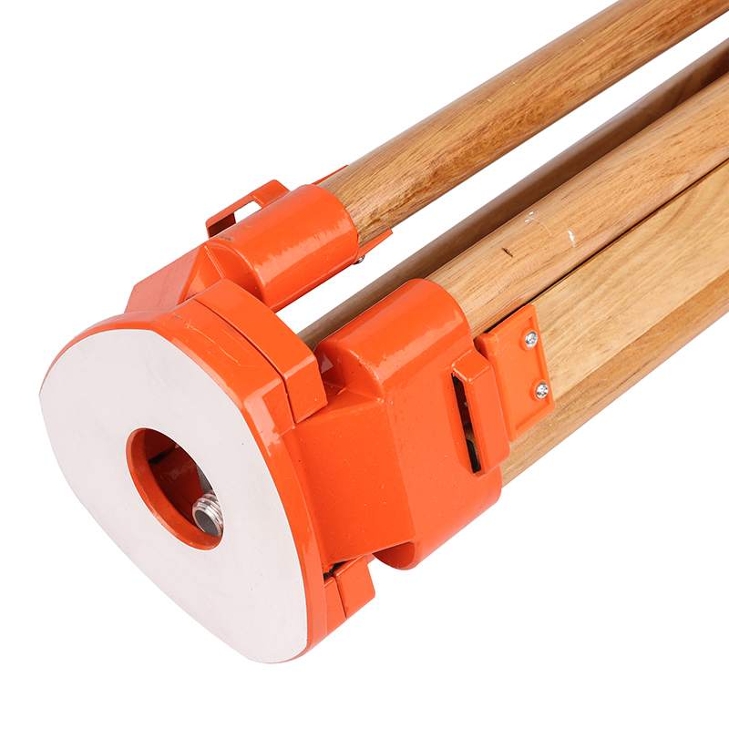 扫平仪全站仪垂直仪木质铝合金水准仪实木经纬仪三脚架加厚耐用型