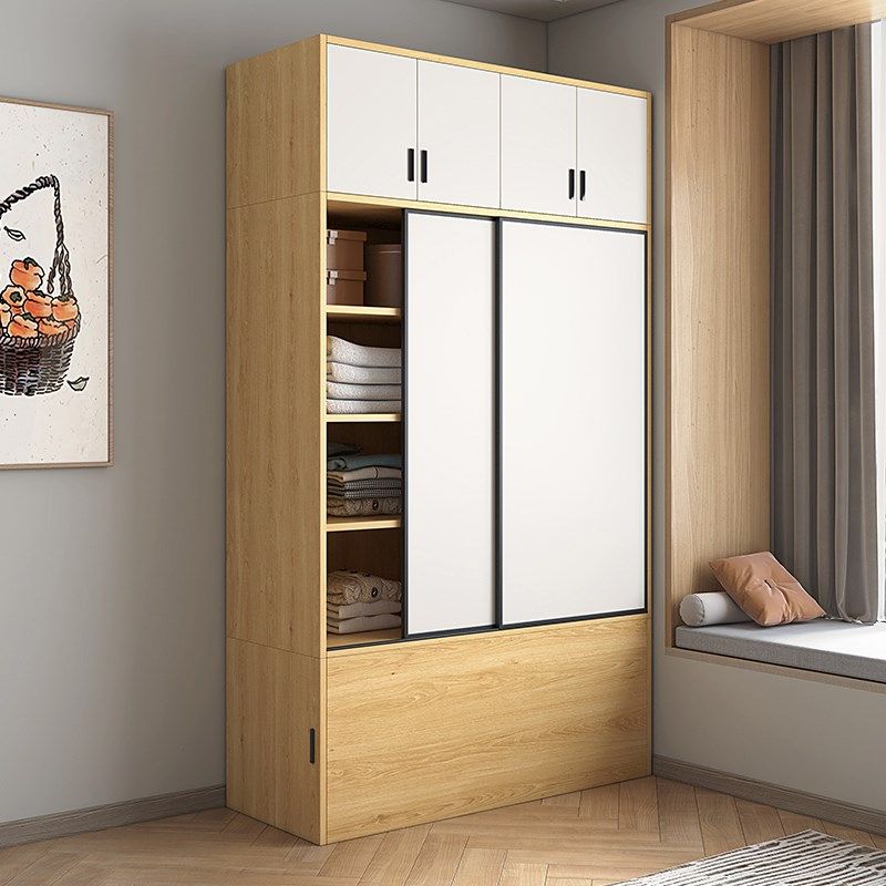 全实木床尾柜衣柜家用卧室床尾立柜小户型储物夹缝柜挂衣橱可定制,住宅家具,自由组合衣柜,淘宝优惠券,粉丝福利购,淘宝优惠卷