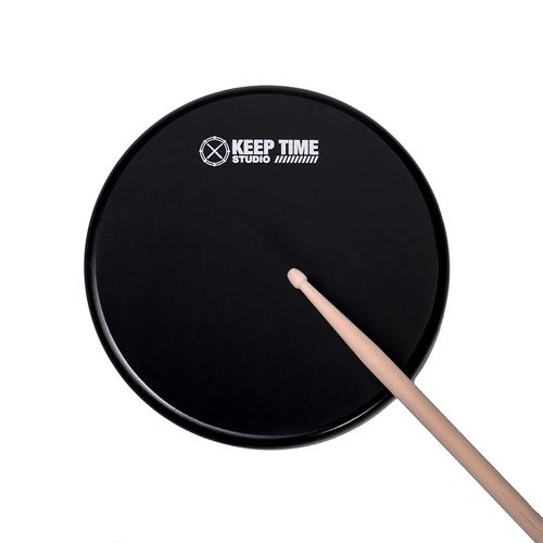 保持时值10寸哑鼓套装哑鼓垫节拍器架子鼓练习鼓初学入门打击板