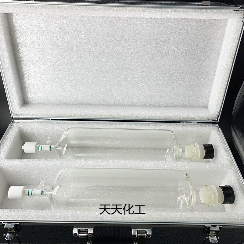 包邮真空臭气采样瓶1L 3L5L10L恶臭气体采集无动力瞬时玻璃取样瓶