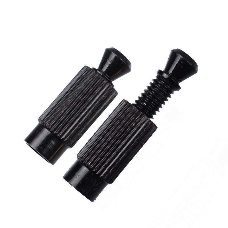 后浪器乐 双摇电吉他琴桥立柱 乐器零配件长螺丝银黑金色含螺丝套