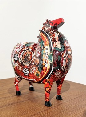 西安东西唐富贵五行马摆件工艺品装饰桌面礼物纪念品简约中式创意