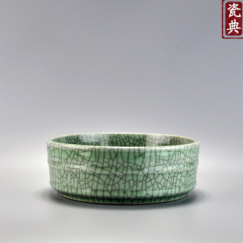 景德镇古典陶瓷器开片烟灰缸水仙花盆果盆茶洗多肉盆桌面插花花道,鲜花速递/花卉仿真/绿植园艺,花盆,淘宝优惠券,粉丝福利购,淘宝优惠卷