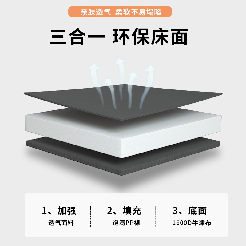 折叠床单人床办公室午休床躺椅多功能便捷行军床成人陪护午睡神器