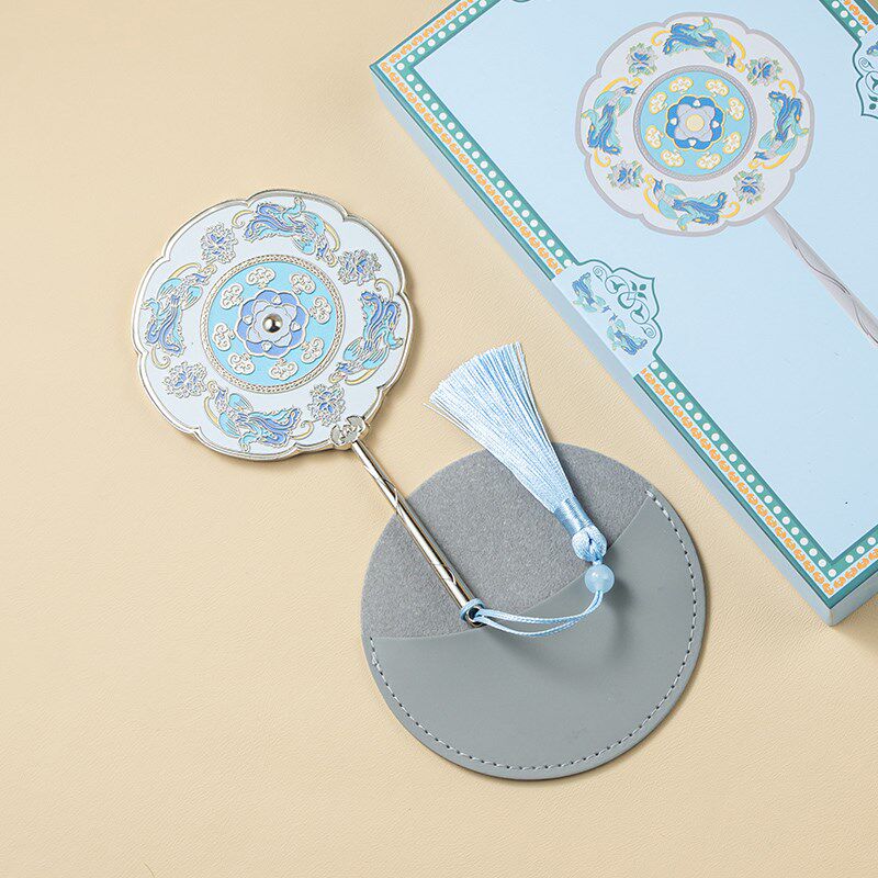 精美古典流苏小镜子高颜值化妆镜手持梳妆镜补妆镜女士闺蜜礼物,节庆用品/礼品,文化创意化妆镜,淘宝优惠券,粉丝福利购,淘宝优惠卷