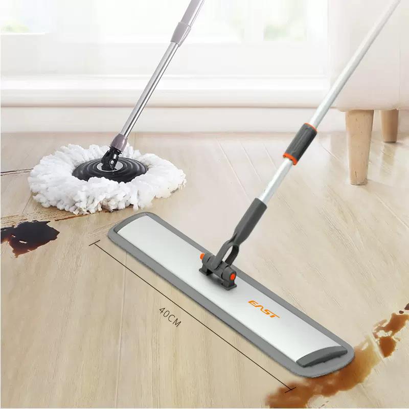司达平板拖把East\/伊免手洗贴拖粘布家用一地拖净拖地拖把木板伊