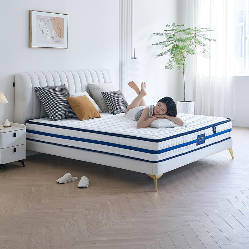 沙曼天软然1993CD乳胶垫家帕用垫席梦思独立弹簧黄麻椰棕床垫子23