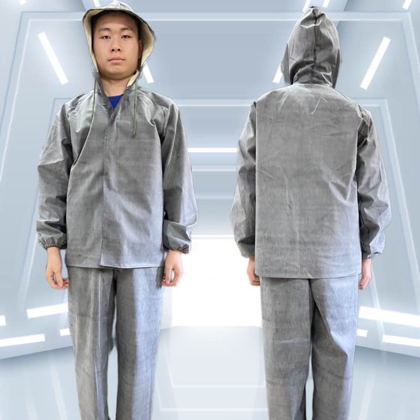 坑道服海上作业服工地劳保耐酸碱加厚防暴雨矿山隧道分体雨衣