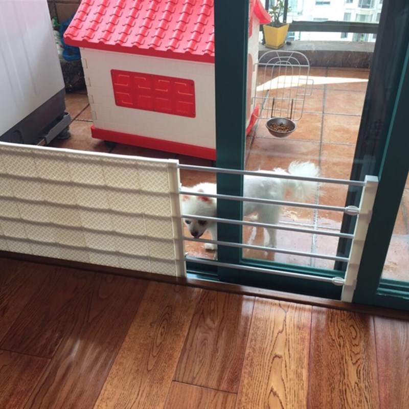 狗狗门挡卫生间宠物门栏围栏阳台栅栏厨房隔离小型犬泰迪护门挡板