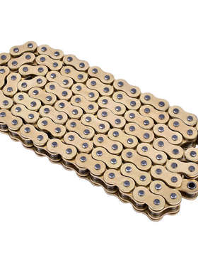 越野摩托车机车链条420428加厚520HO525油封通用链条金色530