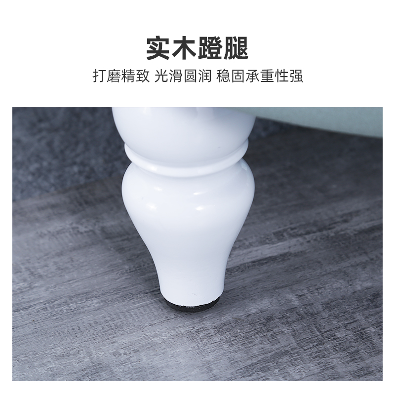 欧式贵妃现代沙发小户型公寓阳台卧室沙发科技布免洗店铺小沙发