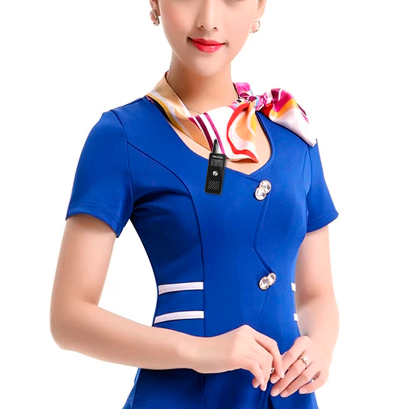 中晨对讲迷你机 微型超小超薄餐厅酒店S店医院迷你对讲器