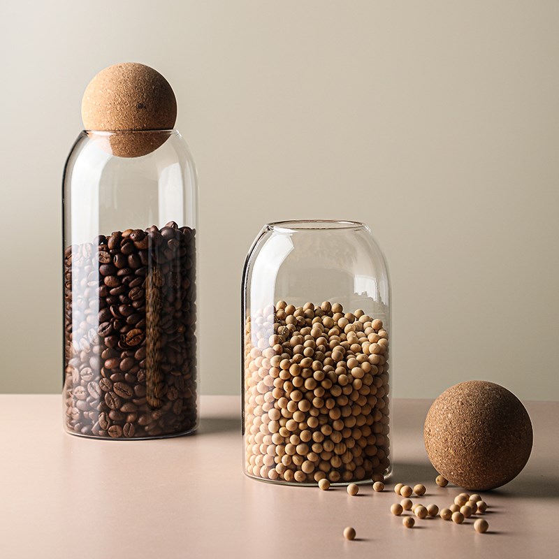 咖啡豆小容量罐密封空青柑包装防潮桶容器瓶玻璃陈皮储存茶叶