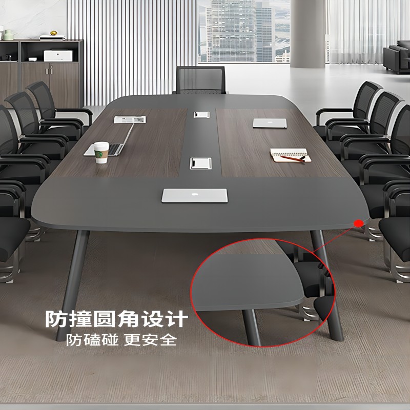 会议桌长桌简约现代大小型办公室家具洽谈桌培训桌办公桌椅