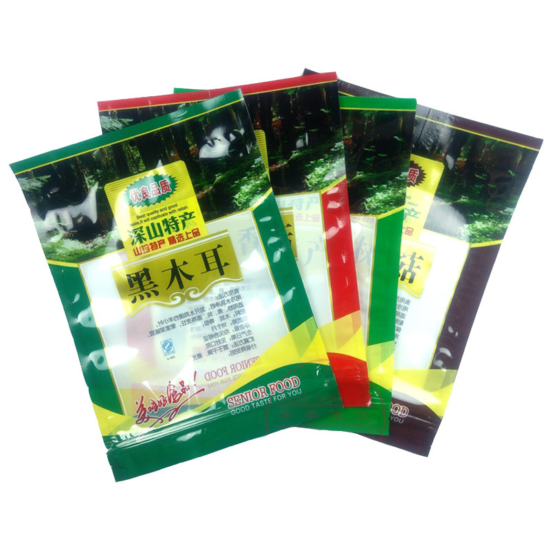 土特产 香菇 黑木耳 茶树菇 包装袋 自封口 山货干货礼品袋