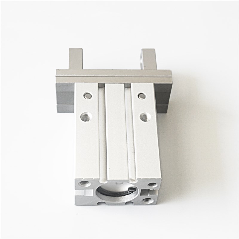 精密加长平行气爪气动手指气缸MHZL2-10D/1D/20D/D机械手夹爪