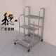 工厂梯凳带轮不锈钢凳加厚登高可移动家用室内外工业梯凳